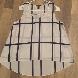 Forever 21 Large striped blouse